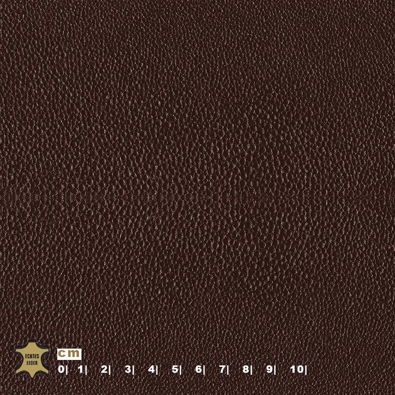 Design-Leder | Pointed Optik (Lederprägung Pointed) brown black
