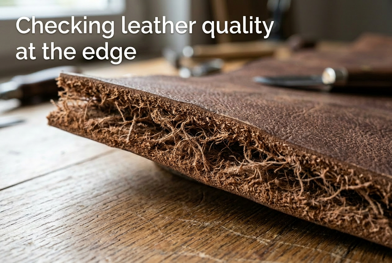 Long-term Study Leather Leather with natural patina development