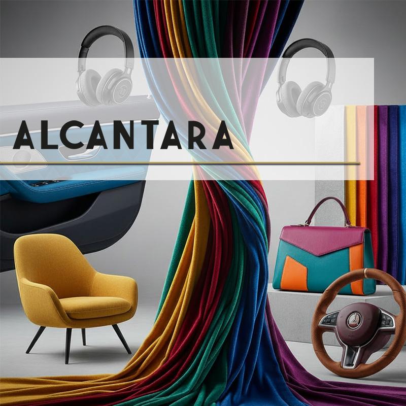 Original Alcantara Mikrofaserstoff für hochwertige Fahrzeuginnenausstattungen, Dachhimmel und exklusive Design-Möbel online entdecken.