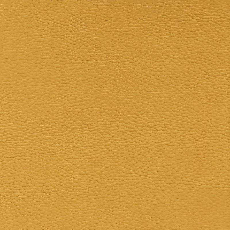California Rindleder in Senf – gelbes, strapazierfähiges Echtleder für individuelles Möbeldesign.
