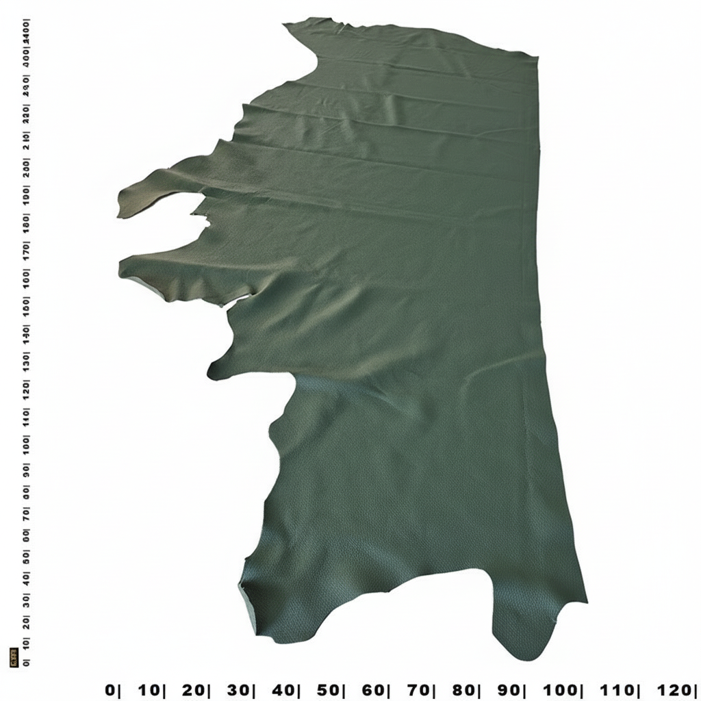 Dickleder | Polsterleder grün 2.5 m²