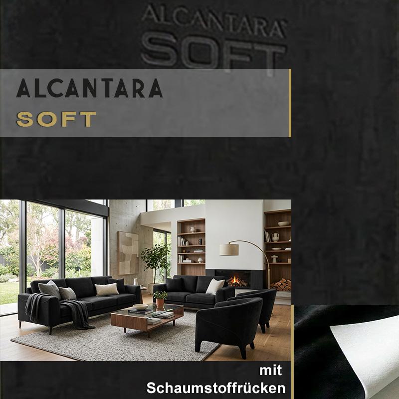 ALCANTARA® SOFT | tiefschwarz