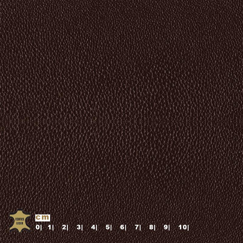 Design-Leder | Pointed Optik (Lederprägung Pointed) dark cacao