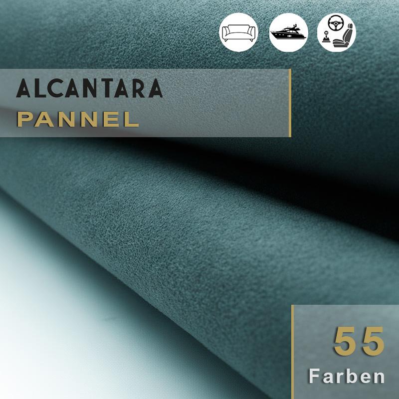 Alcantara Pannel – Idealer Mikrofaserstoff für Dachhimmel und Cockpit-Verkleidungen. Dünnes Alcantara Pannel ohne Rücken für das Beziehen von Dachhimmeln, Armaturenbrettern und Türverkleidungen in professioneller Sattlerqualität.