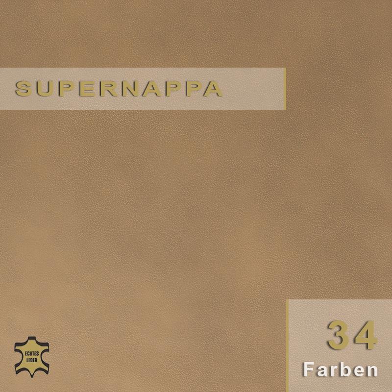 Hochwertiges Supernappa Leder für weiche Polsterungen und geschmeidige Lederprodukte in professioneller Qualität.