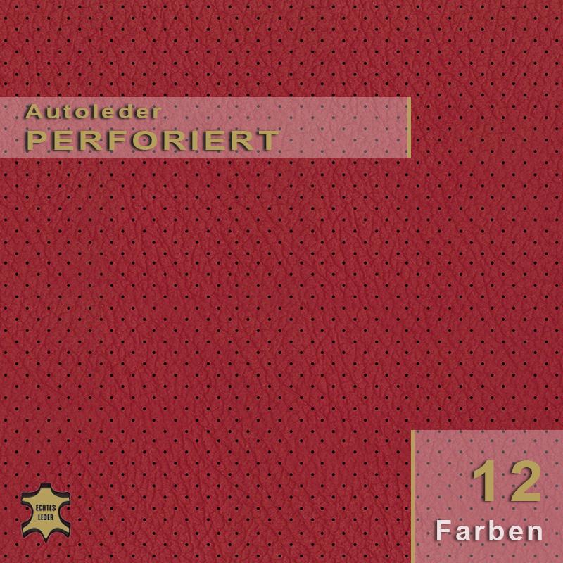 Perforiertes Leder – Sportliches Design und Atmungsaktivität. Perforiertes Autoleder und Oldtimerleder für belüftete Sitze und sportliche Akzente in erstklassiger Verarbeitungsqualität kaufen.
