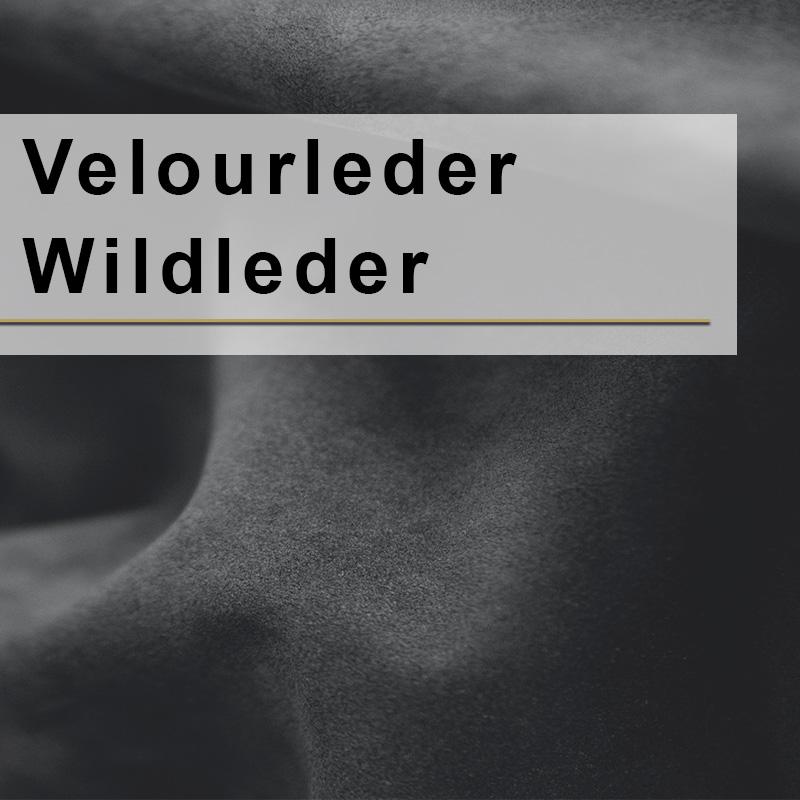 Samtiges Veloursleder und Wildleder mit weicher Haptik für Bekleidung, Taschen und hochwertige Polsterungen im Onlineshop finden.
